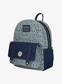 Loungefly Pokémon Denim Allover Print Mini Backpack