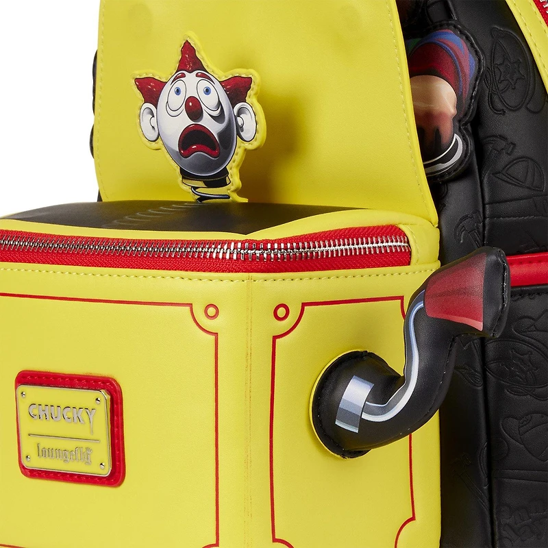 Loungefly Child's Play Chucky Jack-in-the-Box Figural Mini Backpack
