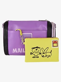 Loungefly Blue's Clues Mailbox Figural Crossbody Bag with Coin Purse