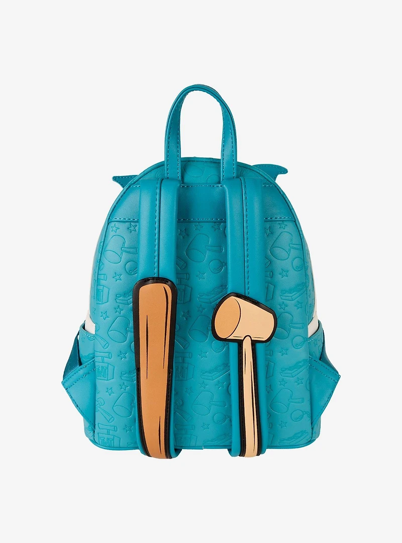 Loungefly Tom & Jerry Plush Figural Mini Backpack