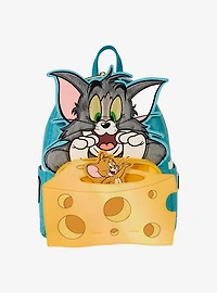 Loungefly Tom & Jerry Plush Figural Mini Backpack