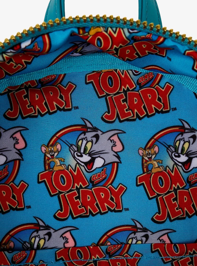 Loungefly Tom & Jerry Plush Figural Mini Backpack