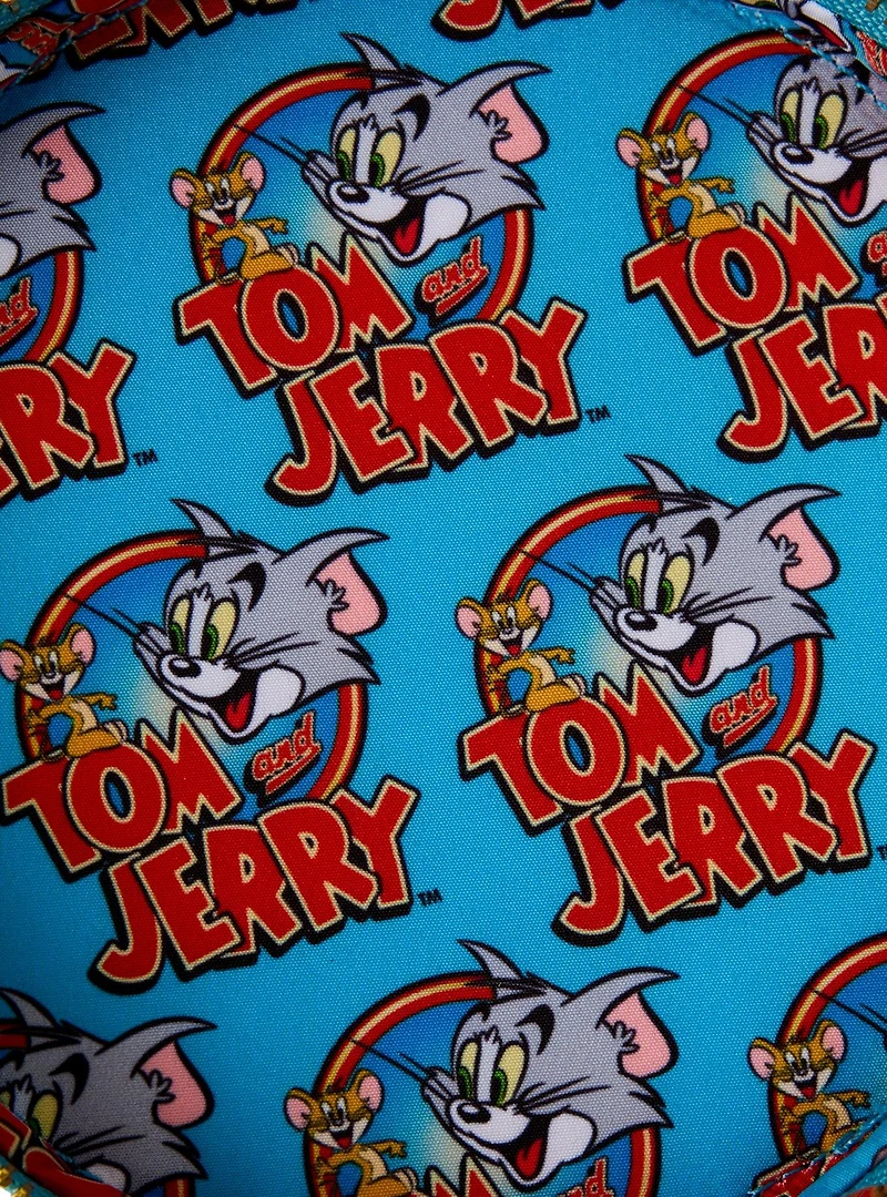 Loungefly Tom and Jerry Chase Scene Spinning Crossbody Bag