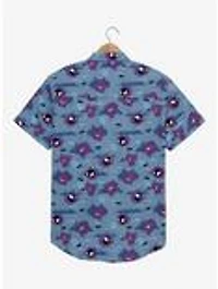 Pokémon Ghost Type Allover Print Woven Button-Up - BoxLunch Exclusive