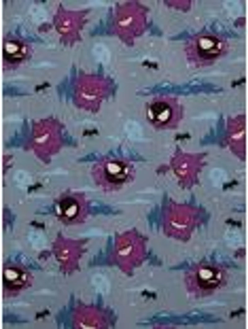 Pokémon Ghost Type Allover Print Woven Button-Up - BoxLunch Exclusive