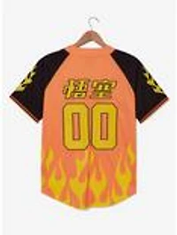 Dragon Ball Z Flame Baseball Jersey - BoxLunch Exclusive
