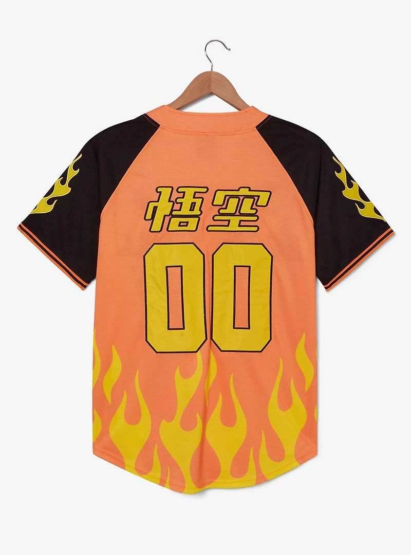 Dragon Ball Z Flame Baseball Jersey - BoxLunch Exclusive