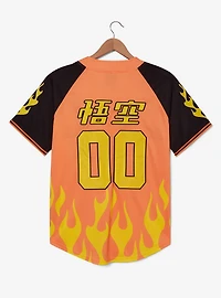 Dragon Ball Z Flame Baseball Jersey - BoxLunch Exclusive
