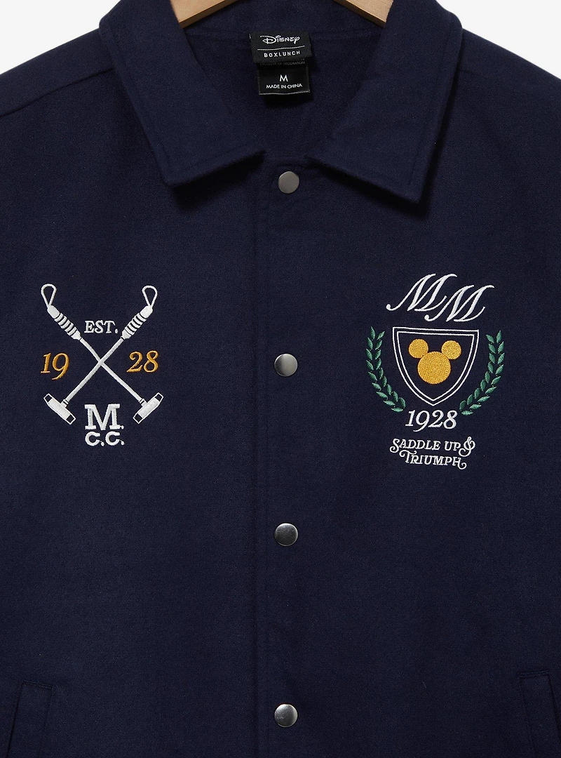 Disney Mickey Mouse Country Club Varsity Jacket — BoxLunch Exclusive