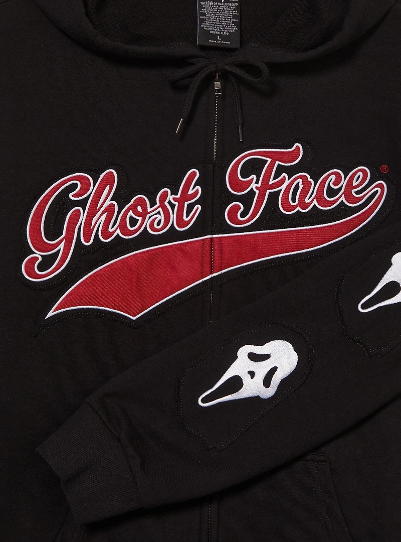 Ghost Face Embroidered Hoodie — BoxLunch Exclusive