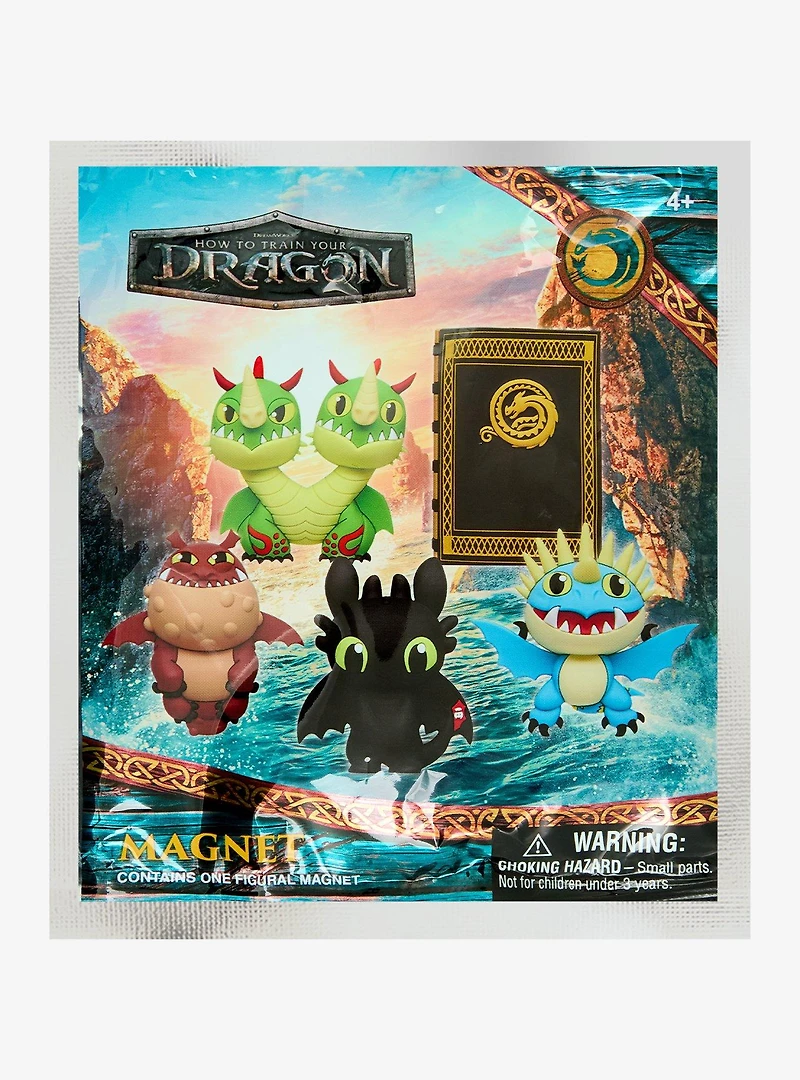 DreamWorks How to Train Your Dragon Dragons Blind Bag Figural Magnet