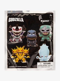 Godzilla Blind Bag Figural Magnet