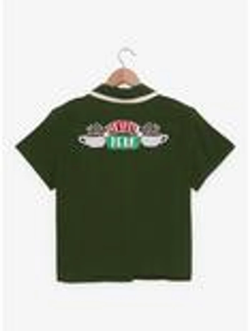 Friends Central Perk Women's Cropped Diner Shirt