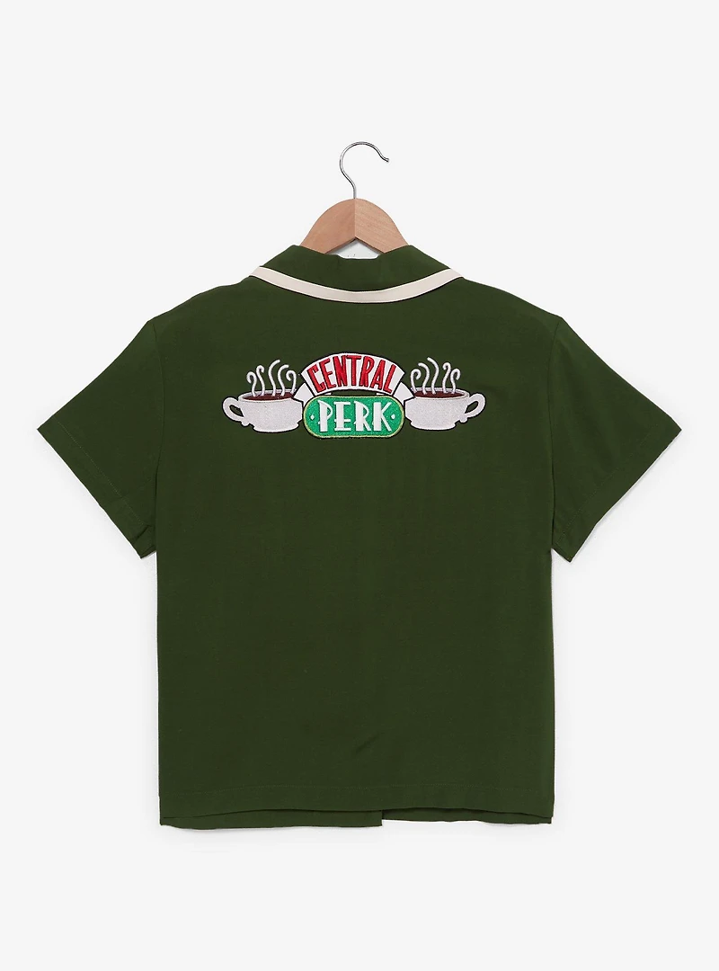 Friends Central Perk Women's Cropped Diner Shirt