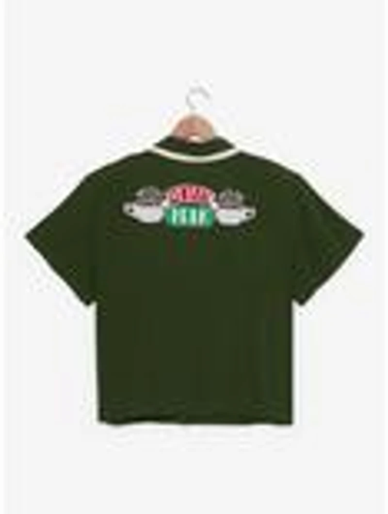 Friends Central Perk Women's Plus Cropped Diner Shirt