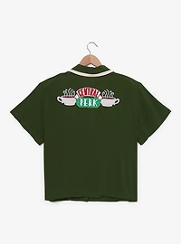 Friends Central Perk Women's Plus Cropped Diner Shirt