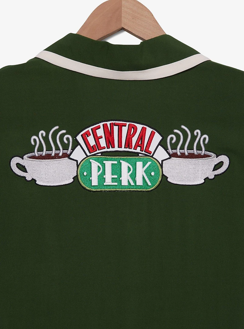 Friends Central Perk Women's Plus Cropped Diner Shirt