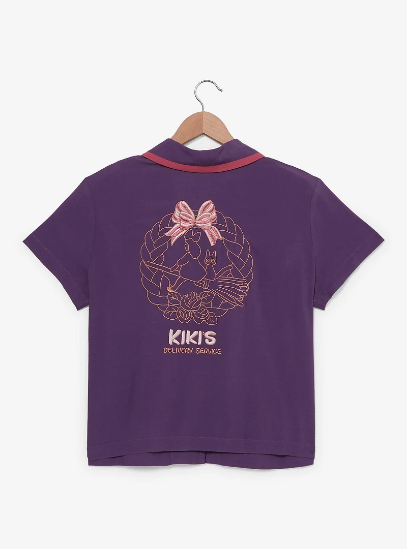 Studio Ghibli® Kiki's Delivery Service Women's Cropped Diner Shirt