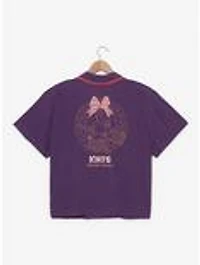 Studio Ghibli® Kiki's Delivery Service Women's Plus Cropped Diner Shirt