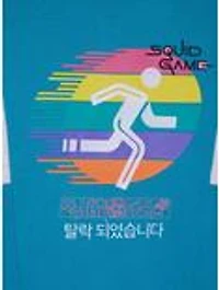 Squid Game Pink & Blue Women's Quarter Zip Crewneck — BoxLunch Exclusive