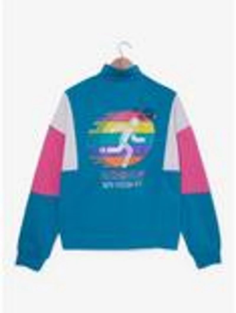 Squid Game Pink & Blue Women's Plus Quarter Zip Crewneck — BoxLunch Exclusive