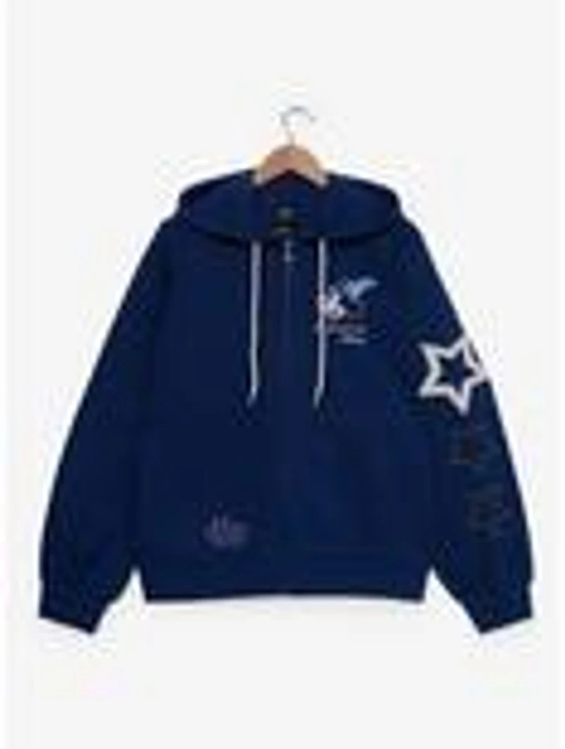 Disney Fantasia Sorcerer's Apprentice Mickey Stars Women's Zippered Hoodie - BoxLunch Exclusive