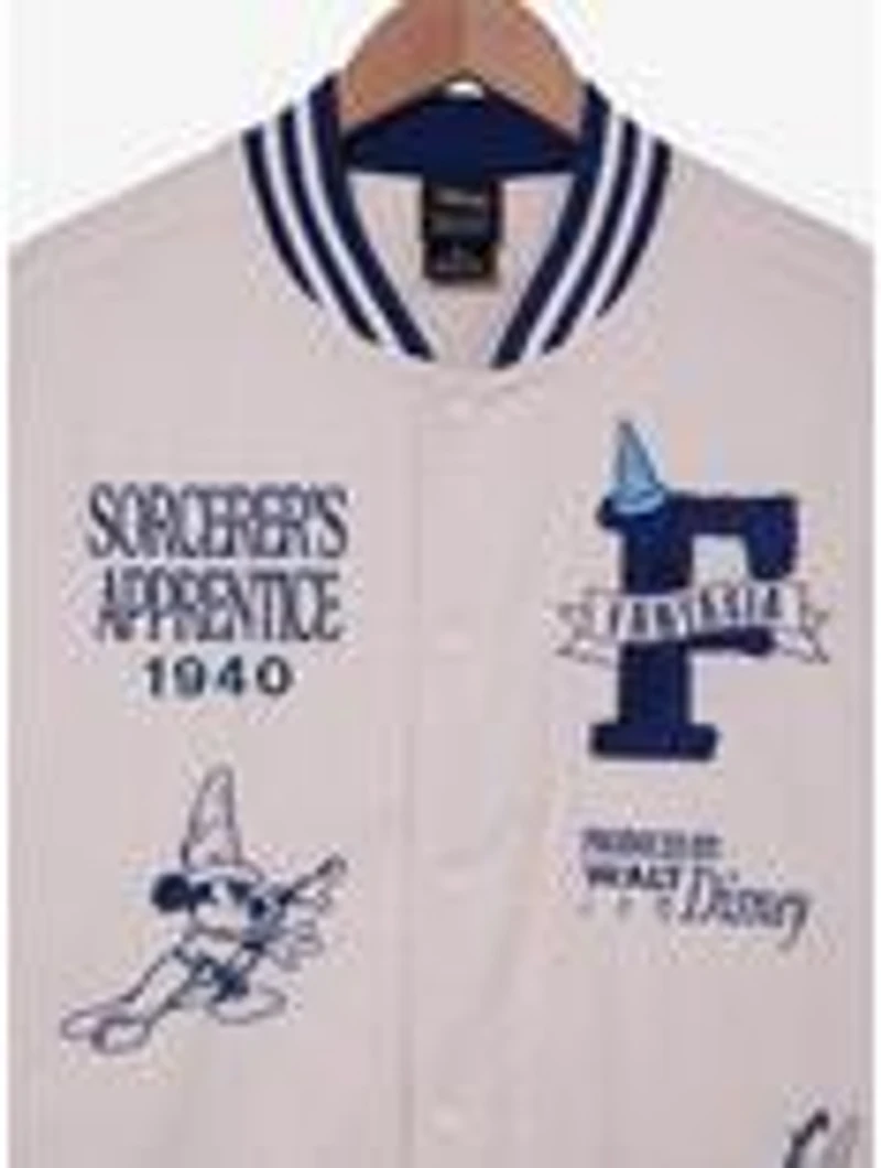 Disney Fantasia Mickey Mouse Varsity Jacket — BoxLunch Exclusive