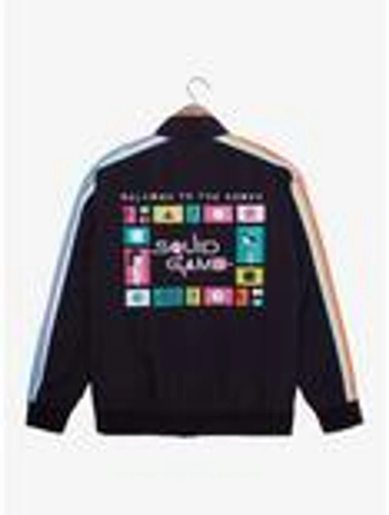 Squid Game Rainbow Icons Windbreaker - BoxLunch Exclusive