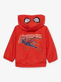 Marvel Spider-Man Masked Toddler Windbreaker