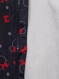 Disney Minnie Mouse 3D Ears and Bow Toddler Sherpa-Lined Windbreaker