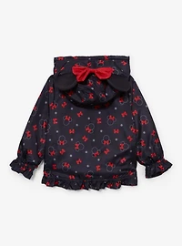 Disney Minnie Mouse 3D Ears and Bow Toddler Sherpa-Lined Windbreaker