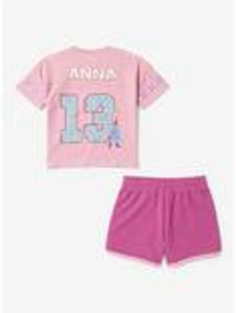 Disney Frozen Anna Football Jersey Toddler Shirt and Short Set — BoxLunch Exclusive