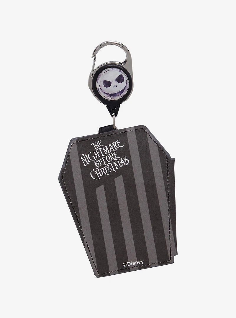 Disney The Nightmare Before Christmas Characters Coffin Retractable Lanyard