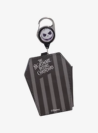 Disney The Nightmare Before Christmas Characters Coffin Retractable Lanyard