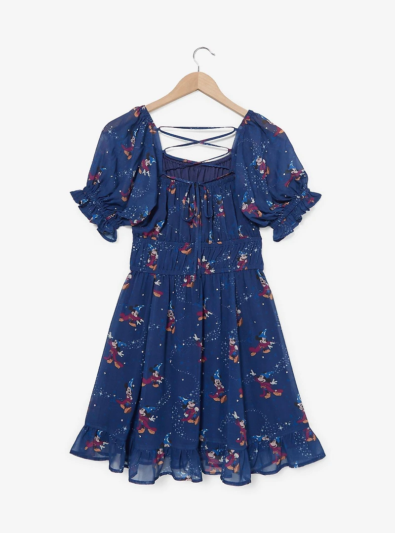 Disney Fantasia Sorcerer Mickey Mouse Dress — BoxLunch Exclusive