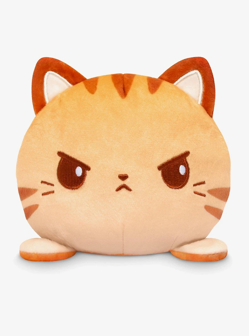 TeeTurtle Cat Loaf Bread Scented 4 Inch Reversible Plush