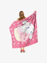 Cinnamoroll Cupcake Climb Silk Touch Throw Blanket