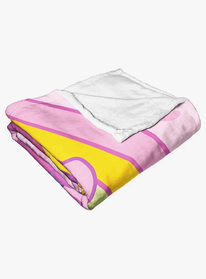 Hello Kitty Love And Unicorns Silk Touch Throw Blanket