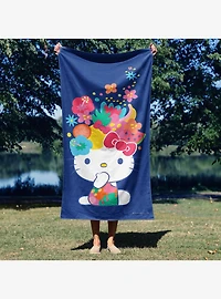 Hello Kitty Fruit Cat Beach Towel