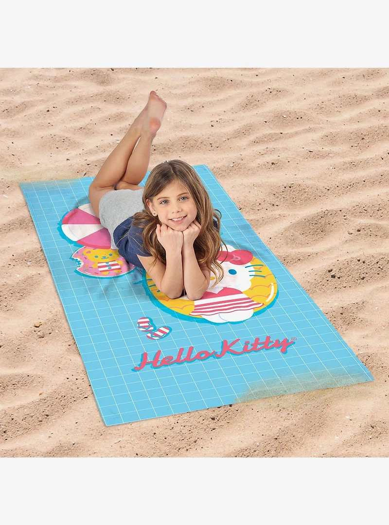 Hello Kitty Pool Party Beach Towel