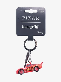 Loungefly Disney Pixar Cars Lightning McQueen Figural Keychain - BoxLunch Exclusive