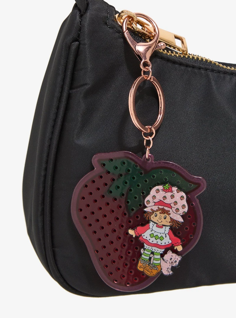 Strawberry Shortcake Strawberry Pegboard & Pin Keychain - BoxLunch Exclusive