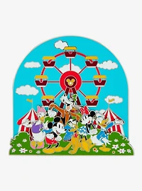 Loungefly Disney Mickey & Friends Fair Layered Limited Edition Enamel Pin - BoxLunch Exclusive