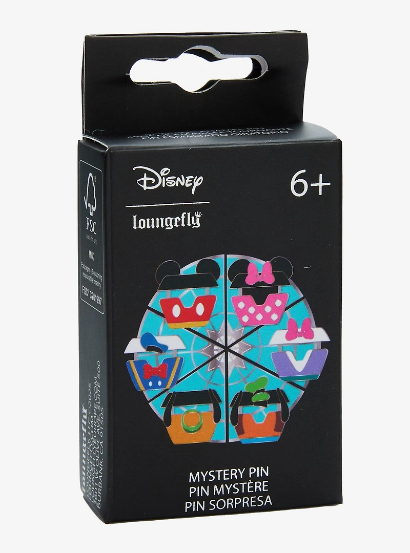 Loungefly Disney Mickey Mouse & Friends Ferris Wheel Blind Box Enamel Pin - BoxLunch Exclusive