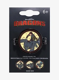 DreamWorks How to Train Your Dragon Hinged Multi Portrait Enamel Pin — BoxLunch Exclusive
