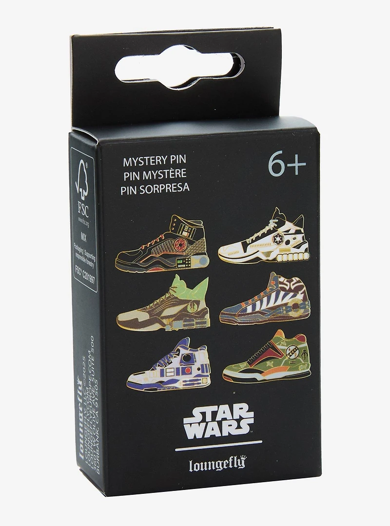 Loungefly Star Wars Character Shoes Blind Box Enamel Pin - BoxLunch Exclusive