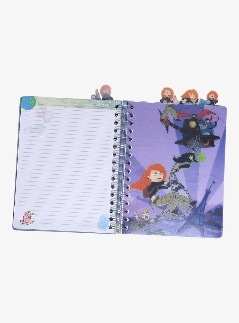 Disney Kim Possible Figural Tab Journal
