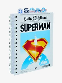 DC Comics Superman Daily Planet Figural Tab Journal - BoxLunch Exclusive