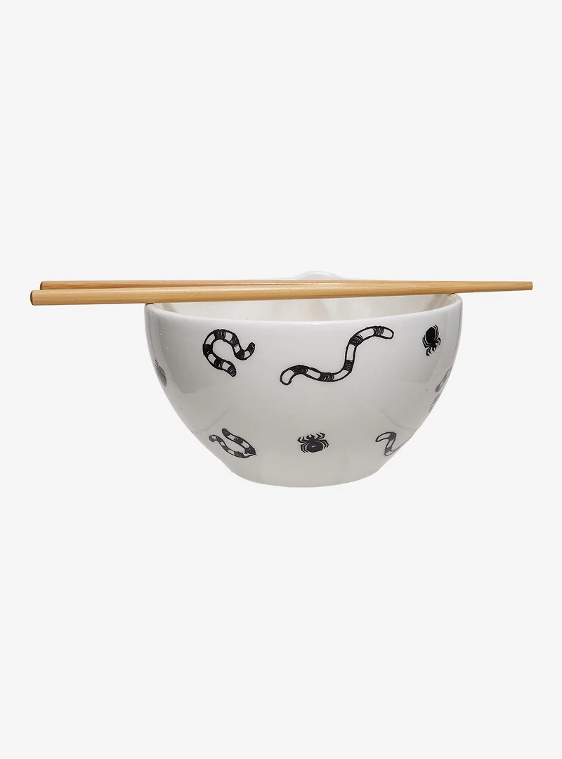 Disney The Nightmare Before Christmas Oogie Boogie Molded Ramen Bowl with Chopsticks - BoxLunch Exclusive