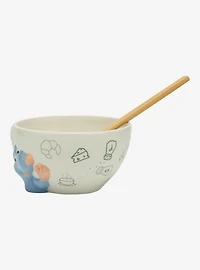 Disney Pixar Ratatouille Remy Molded Ramen Bowl with Chopsticks - BoxLunch Exclusive
